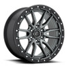 Fuel  D680 Rebel 18x9 6x5.5 Matte Gun Metal Black Bead Ring Wheel 18" -12mm