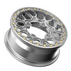 KMC Powersports Ks435 Grenade Beadlock Forged 15x6 4x137 Machined Wheel 15" 38