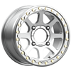 KMC Powersports Ks234 Addict 2 Beadlock 15x6 4x137 Machined Wheel 15" 38mm Rim