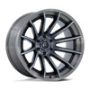 20" Fuel FC403 Burn Gloss Black Brushed Gray Tint Face & Lip 20x9 6x5.5 1mm Rim