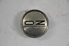 OZ Cap Chrome/Black logo Center Cap Hub Cap M643 2.625"