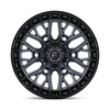 Set 4 17" Fuel FC869 Sigma Matte Gunmetal Matte Black Lip 17x9 Wheels 6x135 1mm