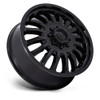22" Fuel D867 Arc Dually 22x8.25 8x6.5 104mm Blackout Offroad Front Truck Wheel Rim
