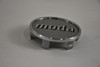 Moda Gray/Chrome/Black Center Cap Hub Cap C-F82 2.935"