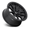 17" Fuel D679 Rebel 17x9 5x5 Matte Black Wheel -12mm Offroad For Jeep Truck Rim