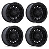Set 4 20" XD XD869 R.O.F. Matte Black 20x9 Wheels 8x180 20mm For Chevy GMC Rims