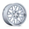 Set 4 17" American Racing Vintage VN516 G-Force Chrome 17x8 Wheels 5x4.5 20mm