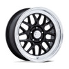 Set 4 20" American Racing VN516 G-Force Black Diamond Cut Lip 20x10 5x4.75 -20mm