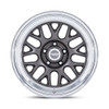 Set 4 18" American Racing VVN516 G-Force Anthracite Diamond Lip 18x8 5x4.75 0mm