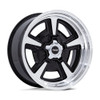 Set 4 22" American Racing VN517 Marauder Black Machined Diamond Lip 22x9 5x5 6mm