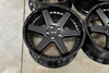 Niche 1PC M192 Altair 20x9 5x112 Gloss Black Matte Black Wheel 20" 38mm Rim