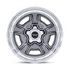 Set 4 20" American Racing VVN517 Marauder Anthracite Diamond Lip 20x8.5 5x4.75 6mm
