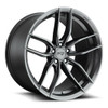 Niche 1PC M204 Vosso 17x8 5x120 Matte Anthracite Wheel 17" 40mm Rim