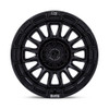 17" Black Rhino BR025 Rival Matte Black Gloss Black Lip 17x9 6x5.5 -12mm Wheel