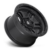 17" Fuel D700 Ammo 17x9 6x5.5 1mm Matte Black Wheel For Chevy GMC Toyota Ram Rim