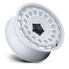 Set 4 20" Black Rhino Hard Alloys BR024 AWOL Gloss White 20x8.5 5x120 25mm Rims