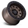 Set 4 17" Black Rhino BR023 Xplorer Burnt Bronze Black Lip 17x9 6x5.5 12mm Rims