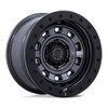 17" Black Rhino BR023 Xplorer Matte Gunmetal Black Lip 17x9 Wheel 6x5.5 12mm Rim