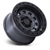 Set 4 17" Black Rhino BR023 Xplorer Matte Gunmetal Black Lip 17x9 6x5.5 1mm Rims
