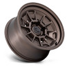 Set 4 18" Black Rhino Hard Alloys BR021 Mondo Burnt Bronze 18x9 6x5.5 12mm Rims