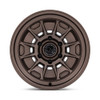 Set 4 17" Black Rhino BR021 Mondo Burnt Bronze 17x8.5 Wheels 6x5.5 20mm Rims