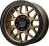 KMC KM535 Grenade Off-Road 17x9 6x135 Matte Bronze Matte Black Wheel 17" -12mm