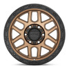 KMC KM544 Mesa 17x9 6x5.5 Matte Bronze With Black Lip Wheel 17" 18mm Rim