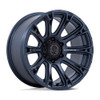 20" Black Rhino Hard Alloys BR020 Diamondback Metallic Blue 20x9 6x135 12mm Rim