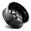 Fuel Mono DD39 FF39D 20x8.25 10x225 Gloss Black Milled Wheel 20" -202mm Rim