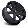 24" DUB 1PC DC273 Pull Gloss Black 24x9 Wheel 5x115 5x120 15mm Rim