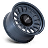 Set 4 18" KMC KM452 Impact Forged Monoblock Metallic Blue 18x9 8x180 18mm Rims