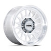 Set 4 18" KMC KM447 Impact Forged Monoblock Raw Machined 18x9 6x5.5 -12mm Rims