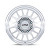 Set 4 18" KMC KM447 Impact Forged Monoblock Raw Machined 18x9 6x5.5 -12mm Rims