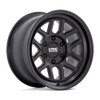 18" KMC KM451 Mesa Forged Monoblock Satin Black 18x9 Wheel 8x6.5 -12mm Truck Rim