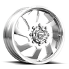 Fuel Mono DD39 FF39D 22x8.25 8x200 Polished Front Wheel 22" 105mm Rim