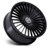 24" Niche 1PC NC282 Serene Gloss Black 24x10 Wheel 5x130 20mm Rim