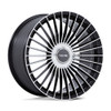 22" Niche NC282 Serene Gloss Black Machined Face 22x10 Wheel 5x112 5x120 35mm
