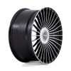 22" Niche NC282 Serene Gloss Black Machined Face 22x10 Wheel 5x112 5x120 35mm
