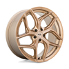 Niche 1PC M267 Torsion 20x9 5x112 Platinum Bronze Wheel 20" 38mm Rim