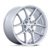 20" Niche 1PC NC279 Prodigy 5 Silver Machined Face 20x10.5 Wheel 5x4.5 40mm Rim