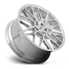 18" Niche 1PC M249 Gamma 18x8 5x112 Chrome Wheel 42mm Rim
