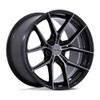 18" Niche NC279 Prodigy 5 Gloss Black Dark Tinted Clear 18x9.5 Wheel 5x120 40mm