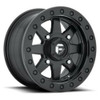Fuel UTV D936 Maverick Beadlock 15x7 4x156 Matte Black Wheel 15" 38mm Rim