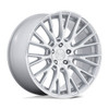 Set 4 19" Rotiform RC201 LSE Gloss Silver Machined Face 19x10 Wheels 5x120 40mm