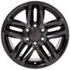 18" OE Wheels CV34B Gloss Black 18x8.5 Wheel 6x5.5 Rim 26mm For Chevy GMC