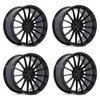 Set 4 20" TSW TW005 Goodwood Matte Black 20x10.5 Wheels 5x120 38mm Rims