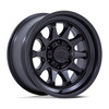 17" Pro Comp Alloys PA203 Beacon Matte Black 17x8.5 Wheel 5x5 0mm For Jeep Rim
