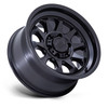 17" Pro Comp Alloys PA203 Beacon Matte Black 17x8.5 Wheel 5x5 0mm For Jeep Rim