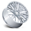 24" Performance Replicas PR227 Chrome 24x10 Wheel 6x5.5 24mm Replica Rim