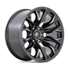 22" Fuel 1PC D803 Flame 22x12 6x5.5 -44mm Gloss Black Milled Wheel Lifted Rim